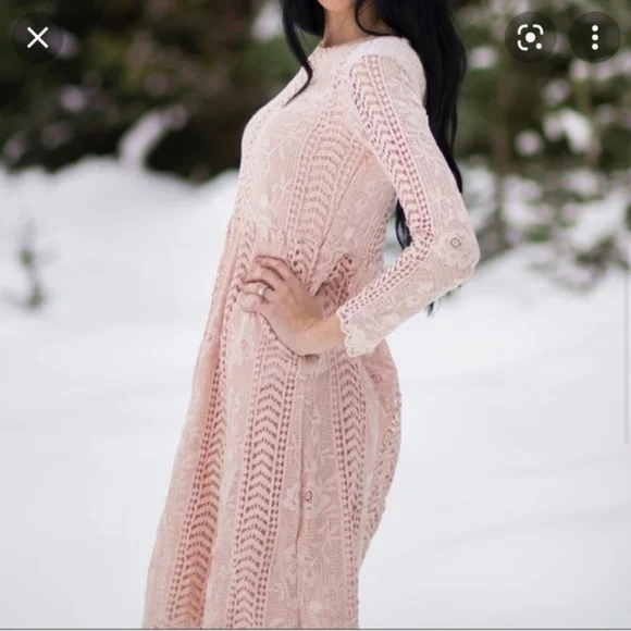 chinese dress ladies The Marie Dress in Tea Rose Tea Rose / S